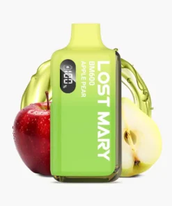 LOST MARY BM6000 Apple Pear Disposable Vape – 6000 Puffs | Ultimate Flavor & Longevity