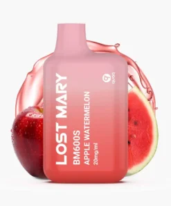 Lost Mary BM600s Apple Watermelon Disposable Vape – Refreshing & Long-Lasting Flavor