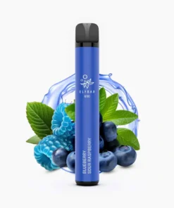 ELFBAR 600 Blueberry Sour Raspberry (0% Nicotine) | Refreshing Nicotine-Free Vape