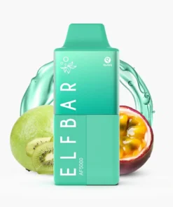 ELFBAR AF5000 Kiwi Passion Fruit Guava 20 mg Nicotine | Hybrid vape up to 5000 Puffs