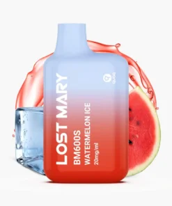 LOST MARY BM600s Watermelon Ice Disposable Vape – Refreshing Flavor & Ultimate Convenience