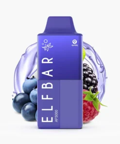 ELFBAR AF5000 Mad Blue 20 mg Nicotine Hybrid vape up to 5000 Puffs