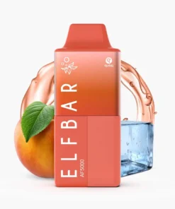 ELFBAR AF5000 | Peach Ice | Hybrid vape up to 5000 Puffs