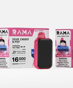 RAMA 16000 Puffs Disposable Vape Sour Cherry B-Pop – Rama TL16000