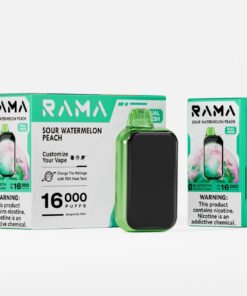 Sour Watermelon Peach – Rama Vape