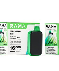 RAMA 16000 Puffs Disposable Vape Strawberry Kiwi – Rama TL16000