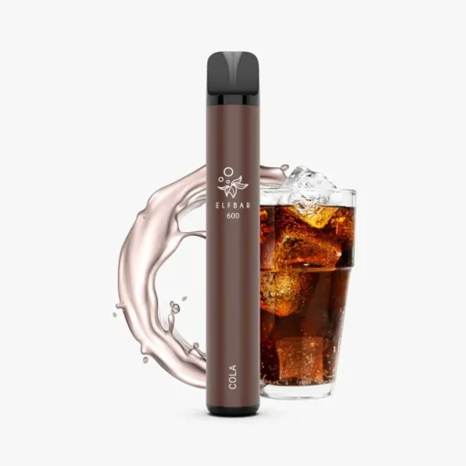 ELFBAR 600 Cola (0% Nicotine) – Refreshing Nicotine-Free Vape Experience