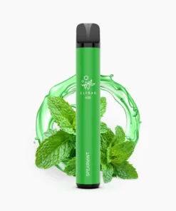 ELFBAR 600 Spearmint (0% Nicotine) | Refreshing Mint Flavor, Nicotine-Free Vaping