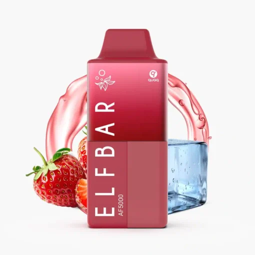 ELFBAR AF5000 | Strawberry Ice | Hybrid vape without nicotine