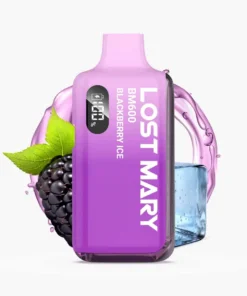 LOST MARY BM6000 Blackberry Ice Disposable Vapes - 6000 Puffs